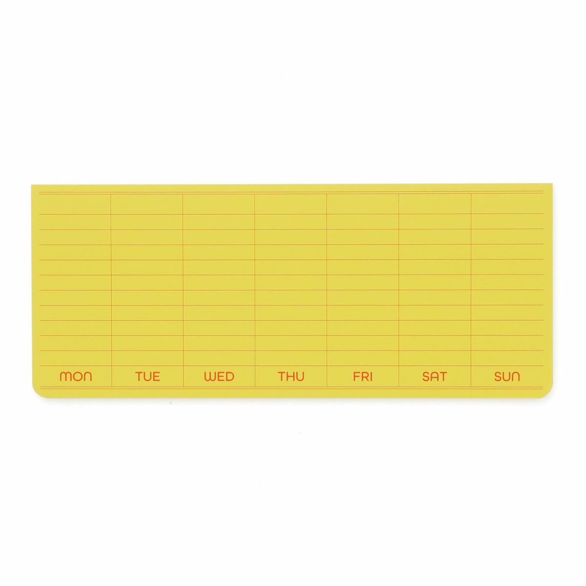 Sticky Memopad Weekly