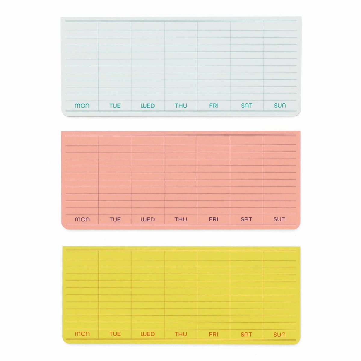 Sticky Memopad Weekly