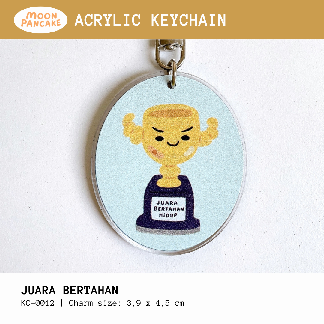 Moon Pancake Keychain