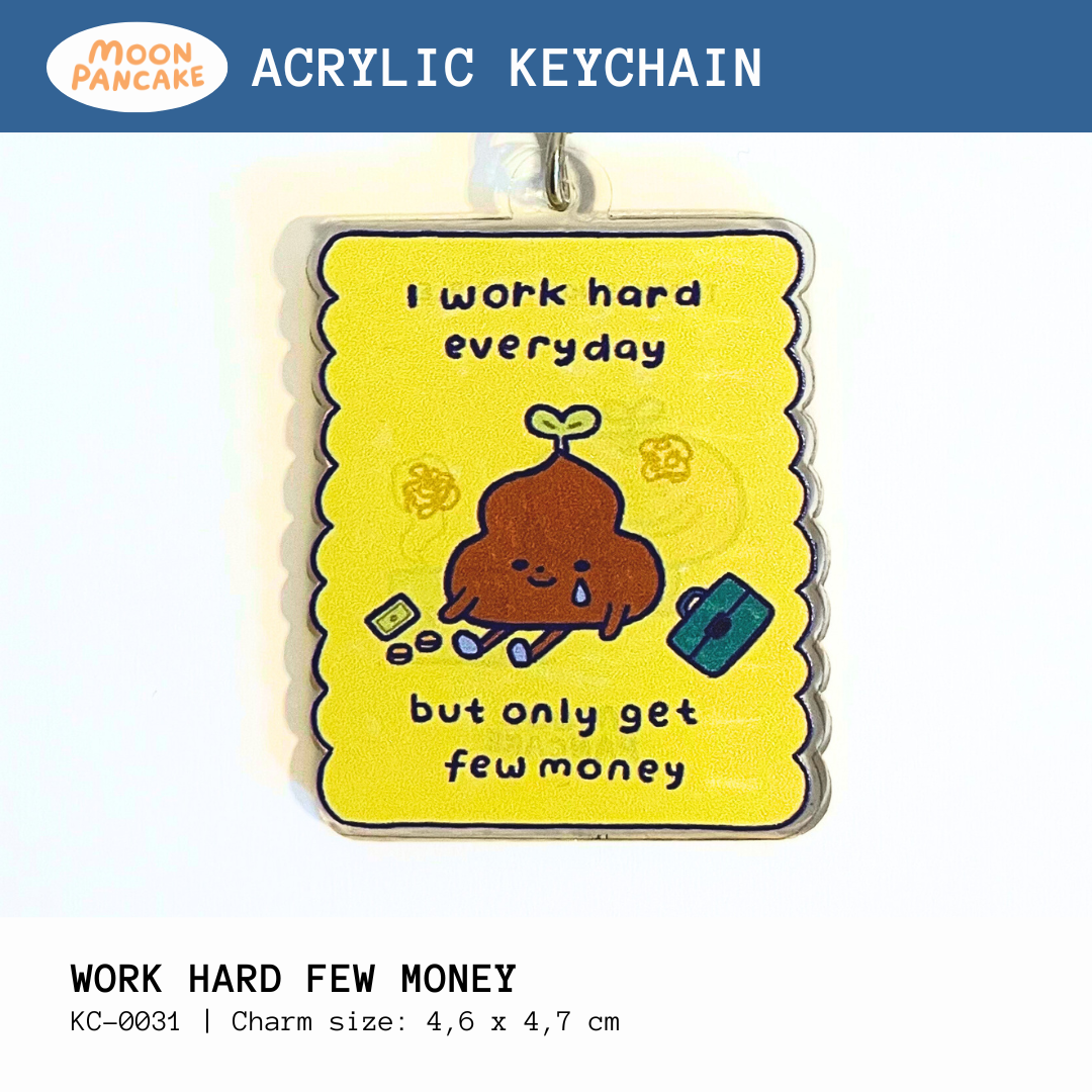 Moon Pancake Keychain