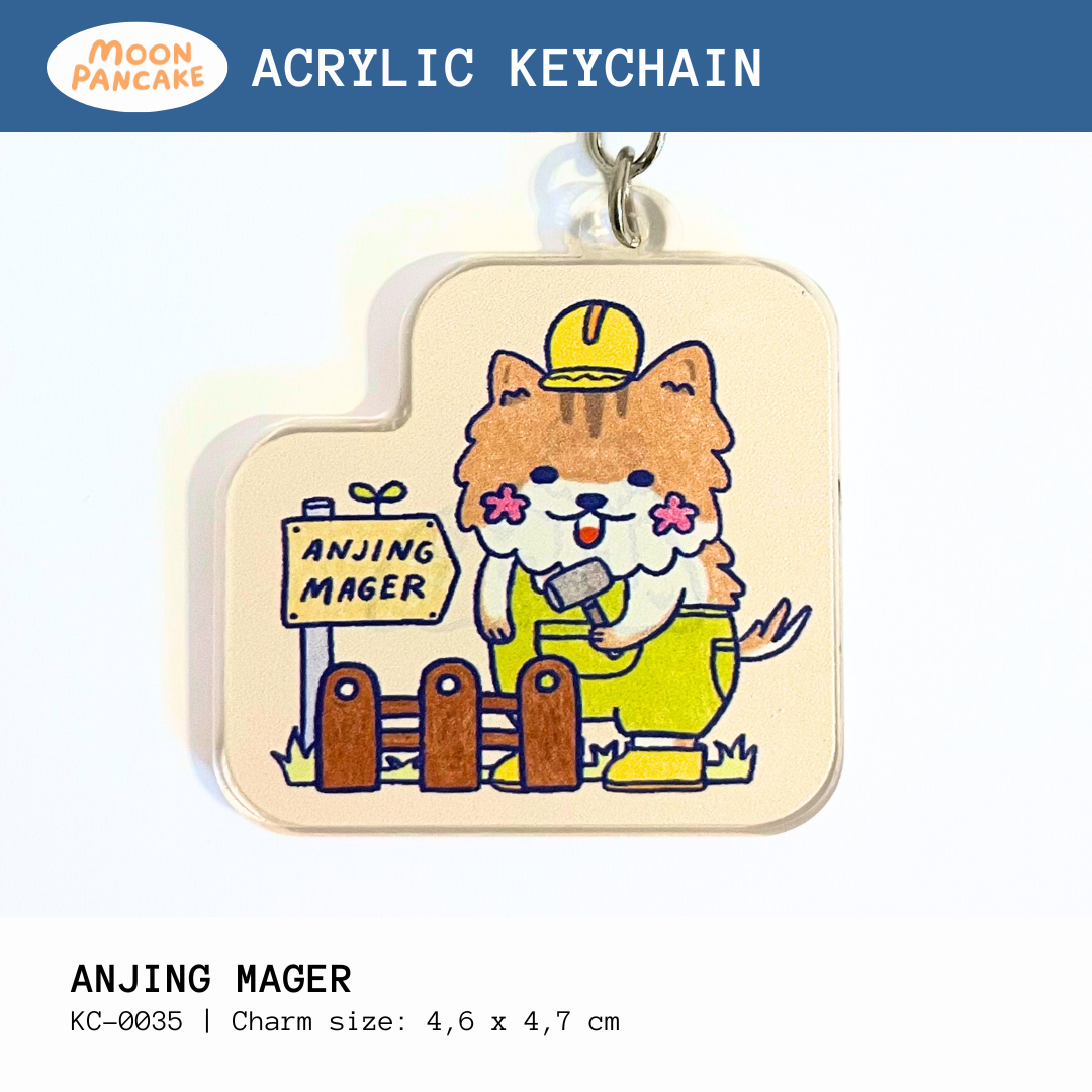 Moon Pancake Keychain