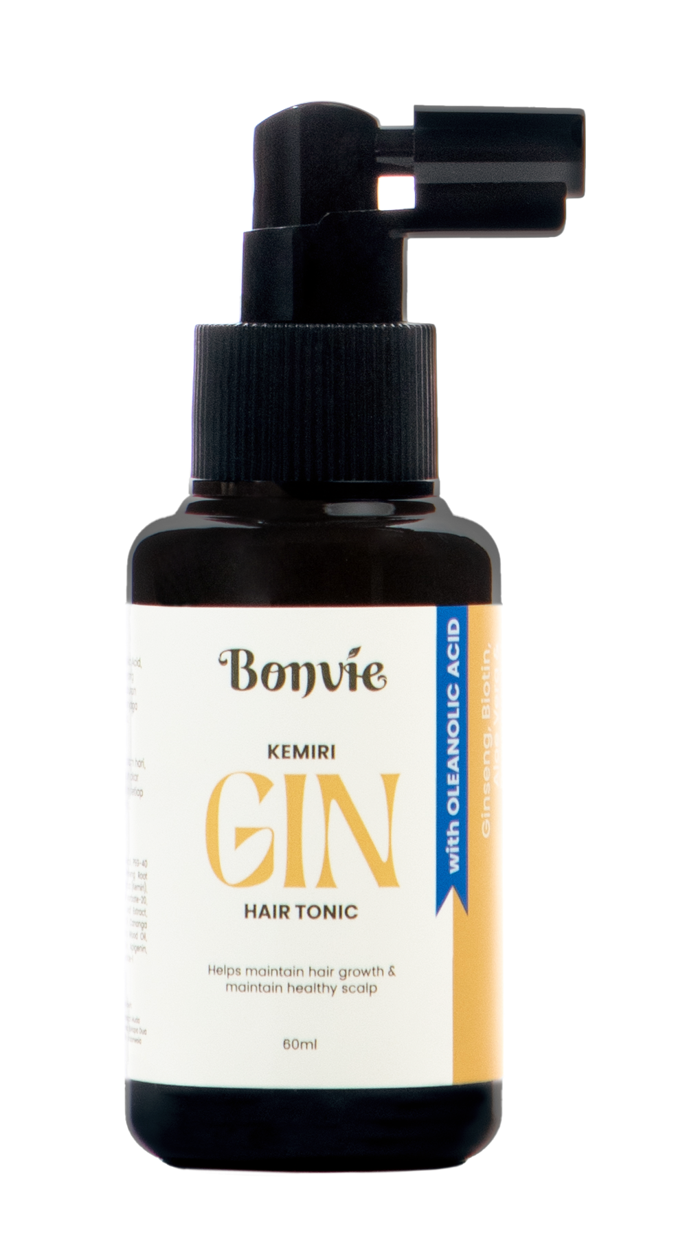 Kemiri Gin Tonic (with Biotin + Aloe Vera + Peppermint)