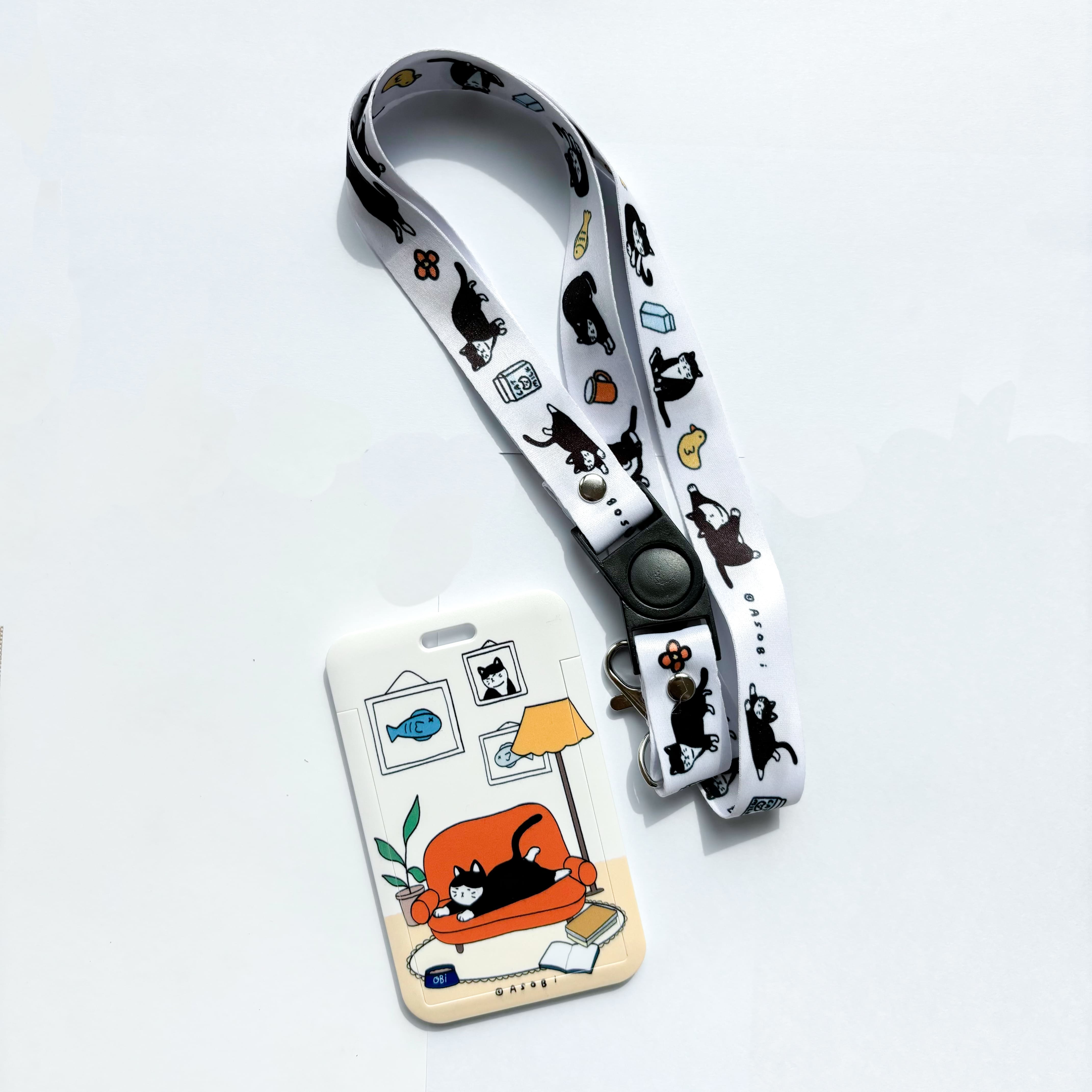 Lanyard ID Card holder PVC