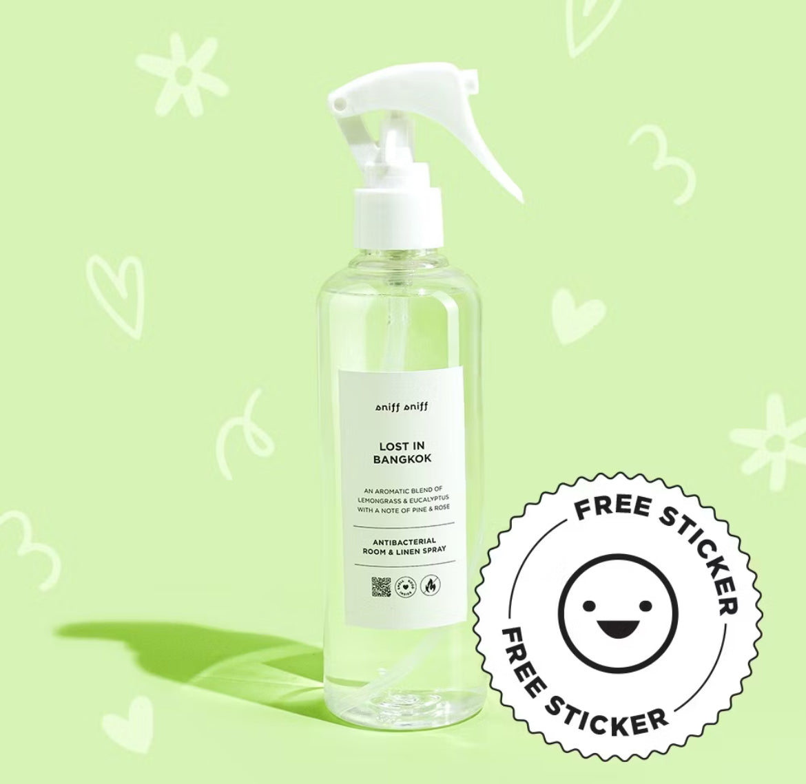 Antibacterial Room and Linen Spray Lost in Bangkok