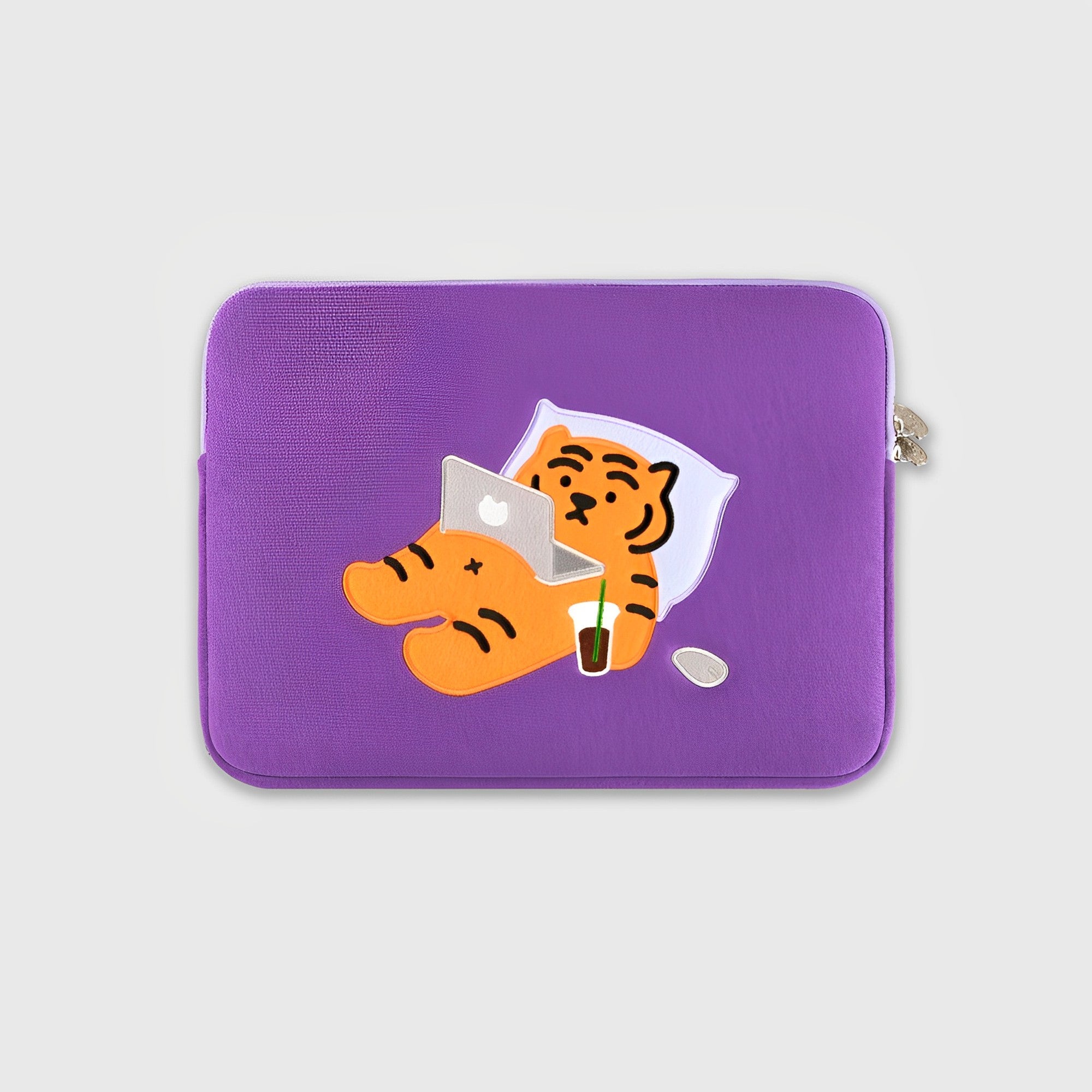 Stay Home Tiger Laptop/Tablet Pouch