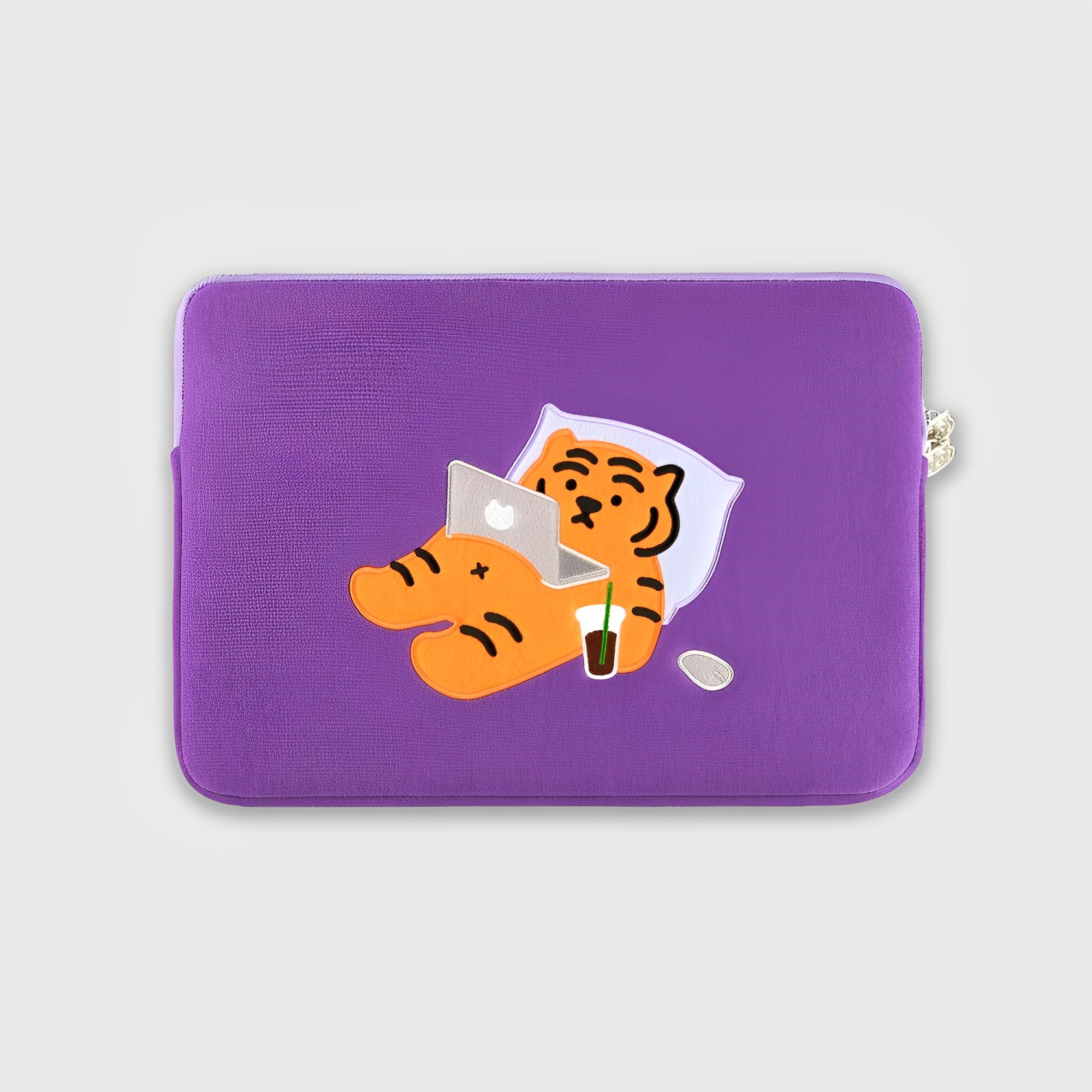 Stay Home Tiger Laptop/Tablet Pouch