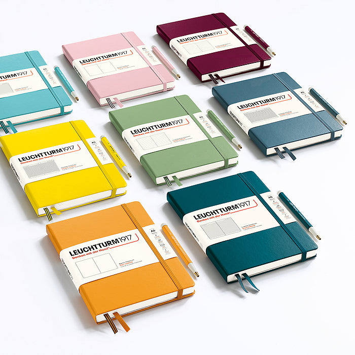Notebook Medium (A5), Hardcover, 251 numbered pages SQUARED