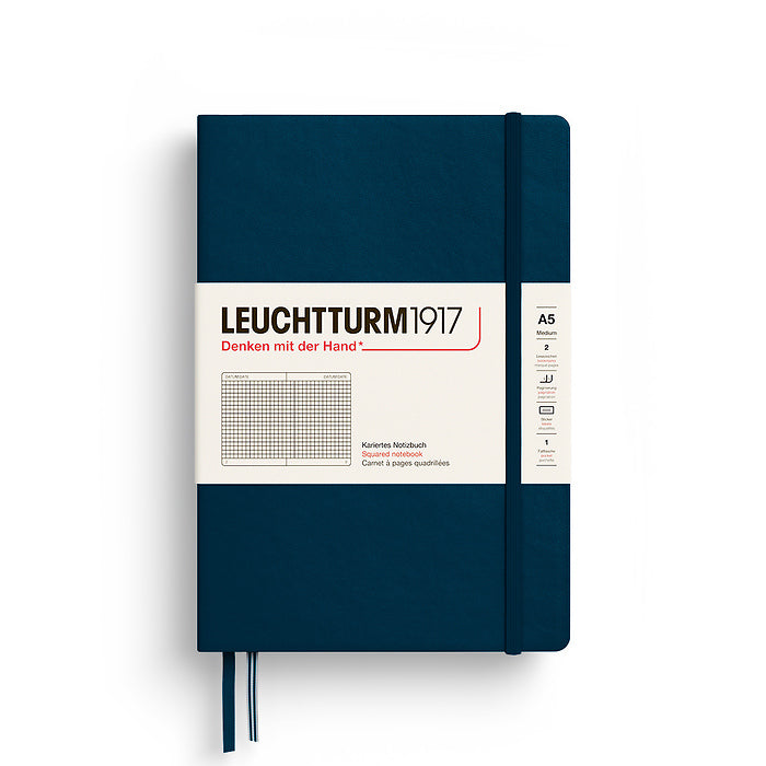 Notebook Medium (A5), Hardcover, 251 numbered pages SQUARED
