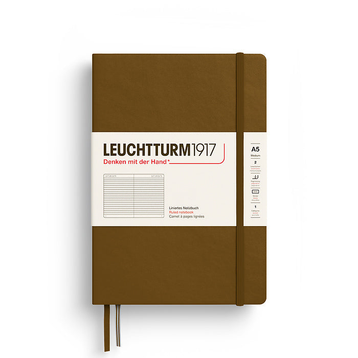Notebook Medium (A5), Hardcover, 251 numbered pages RULED