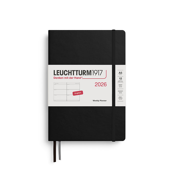 Weekly Planner & Notebook Dotted Medium (A5) 2026