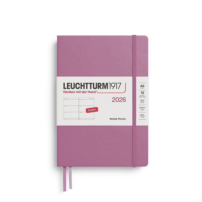 Weekly Planner & Notebook Dotted Medium (A5) 2026