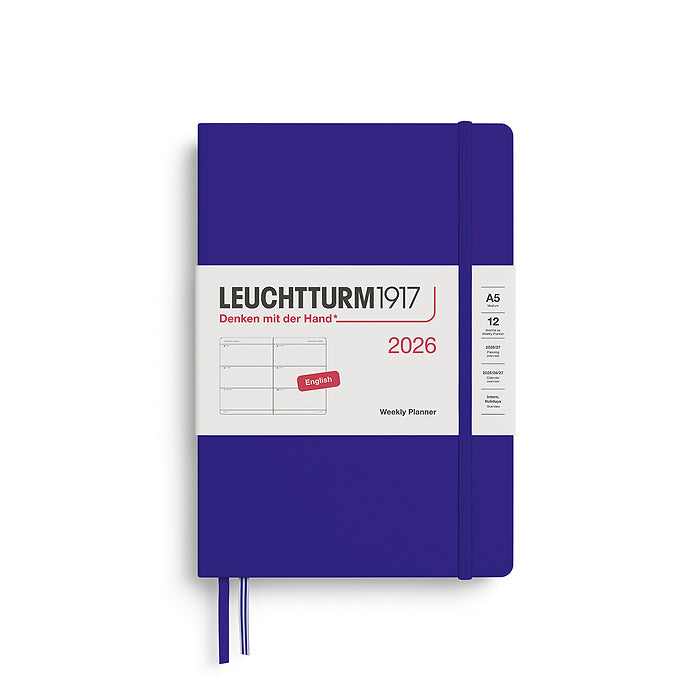 Weekly Planner & Notebook Dotted Medium (A5) 2026