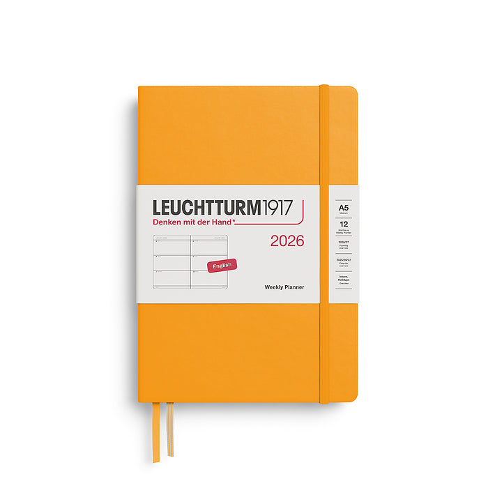 Weekly Planner & Notebook Dotted Medium (A5) 2026