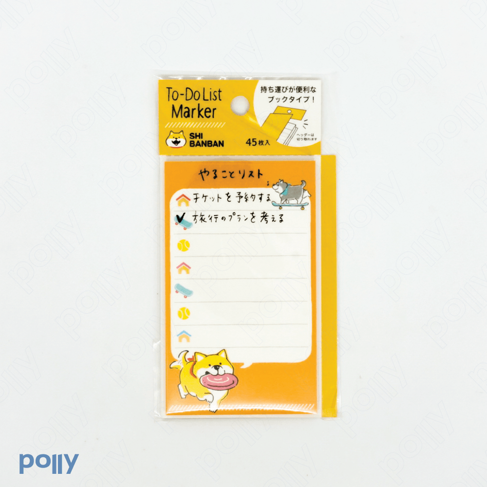 MIND WAVE To Do List Marker Sticky Note - Polly Indonesia