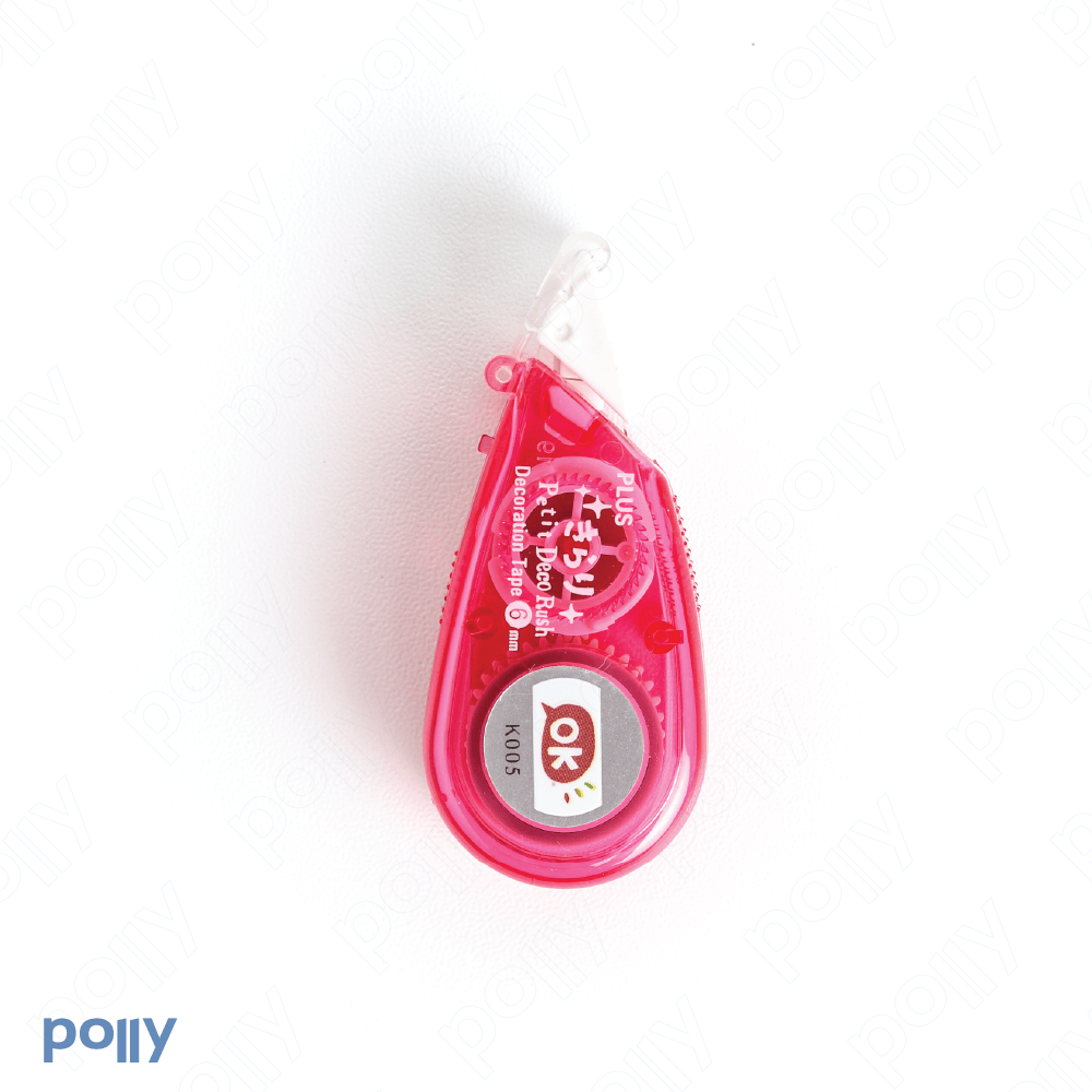 PLUS DecoRush Decoration Tape 6 mm - Polly Indonesia