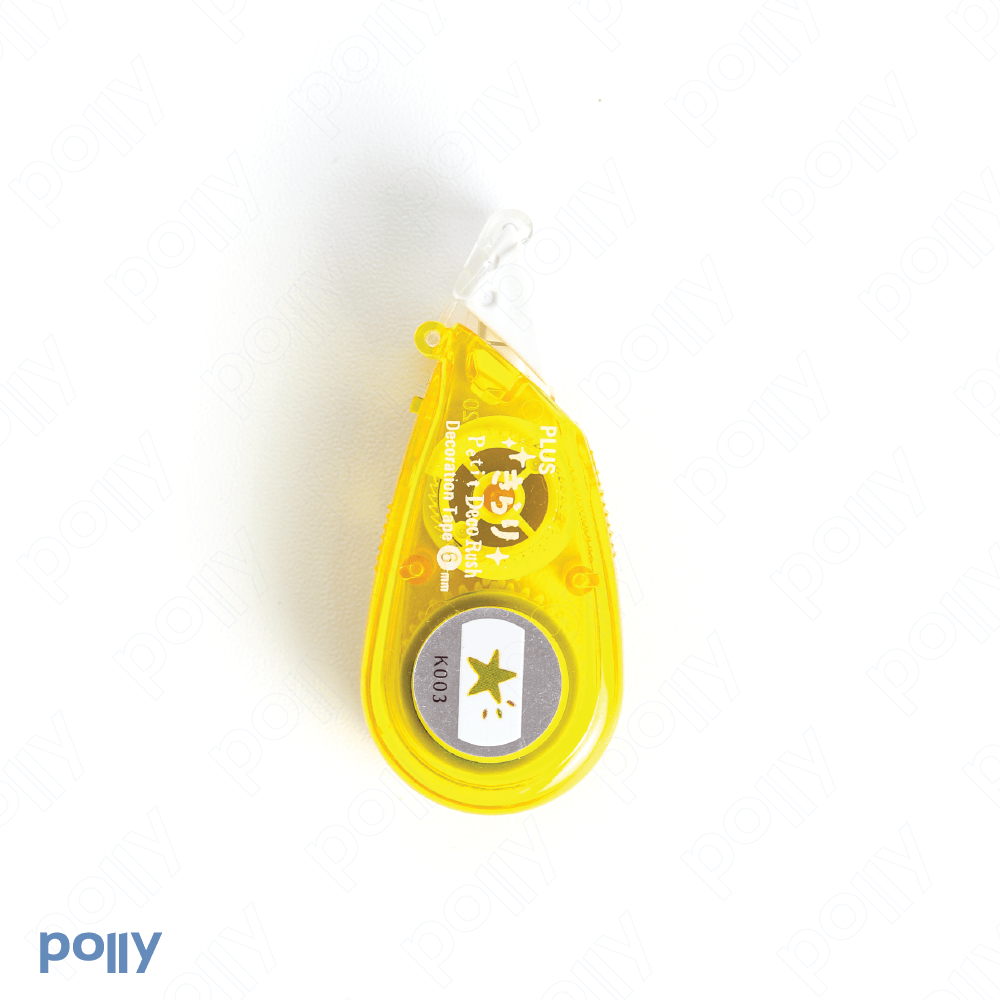 PLUS DecoRush Decoration Tape 6 mm - Polly Indonesia