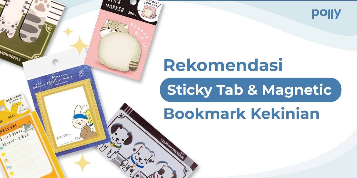 Rekomendasi Sticky Tab & Magnetic Bookmark Kekinian
