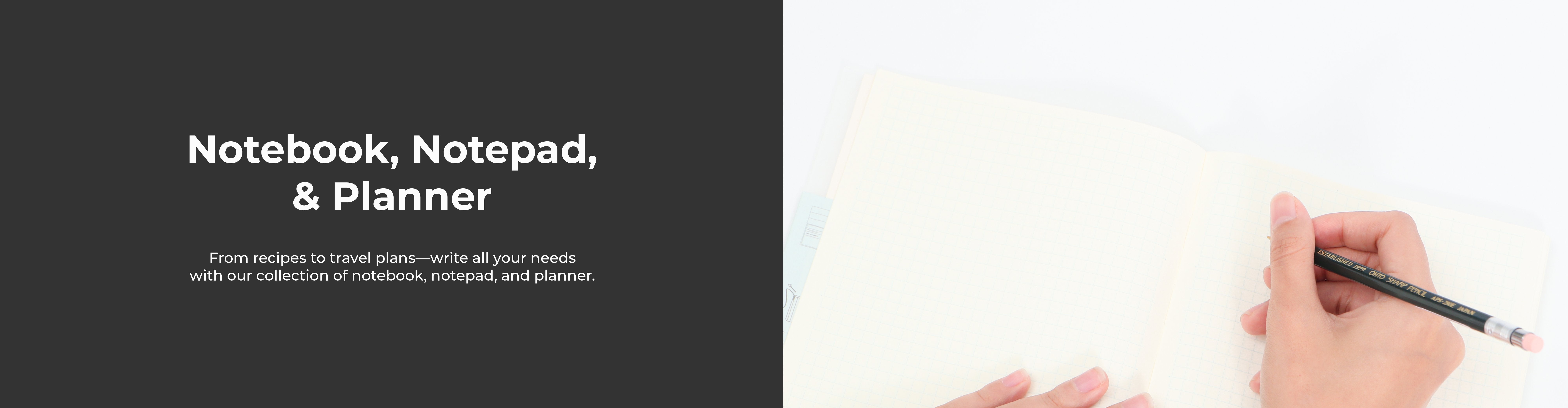 Notebook, Notepad, & Planner