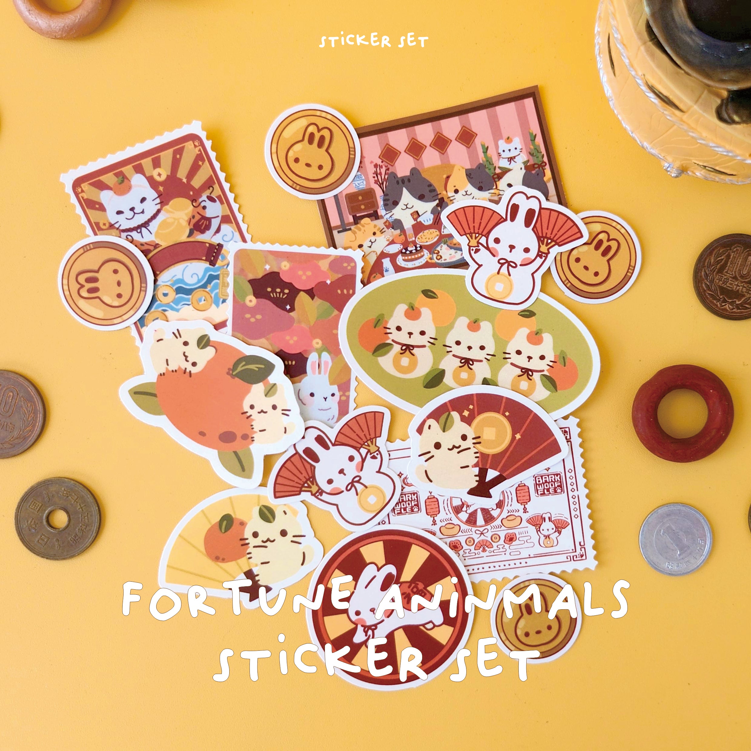 Sticker Set Fortune Collections