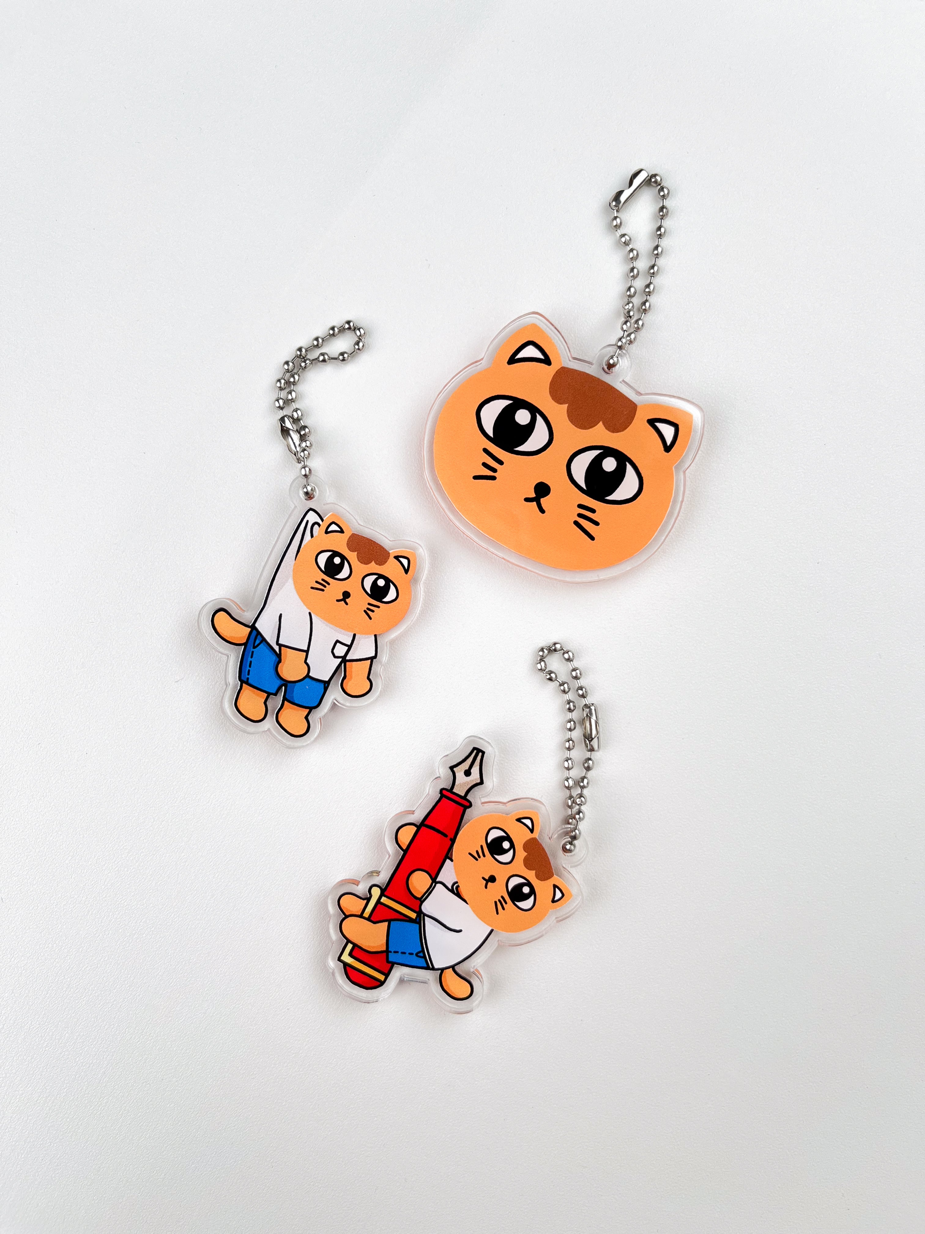 Keychain Spesial Edition Cat Series