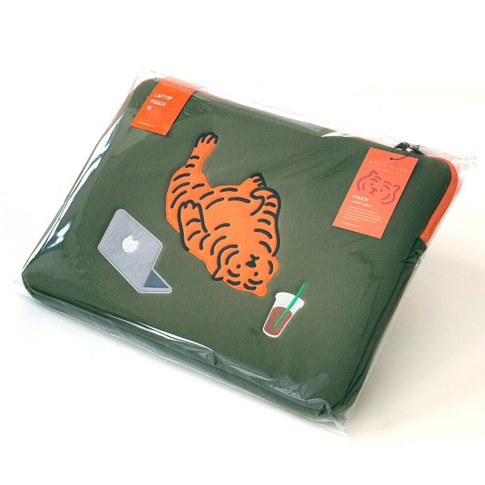 Lazy Tiger Laptop/Tablet Pouch