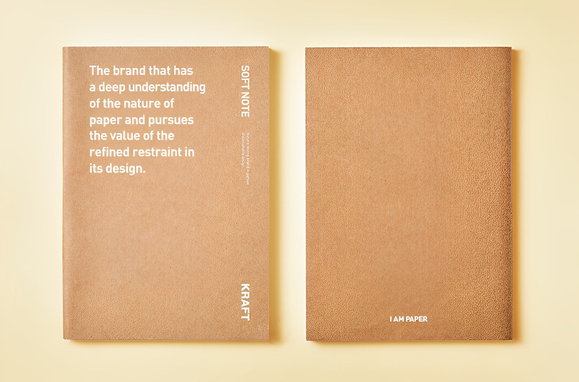 I AM PAPER Kraft Hardcover Notebook