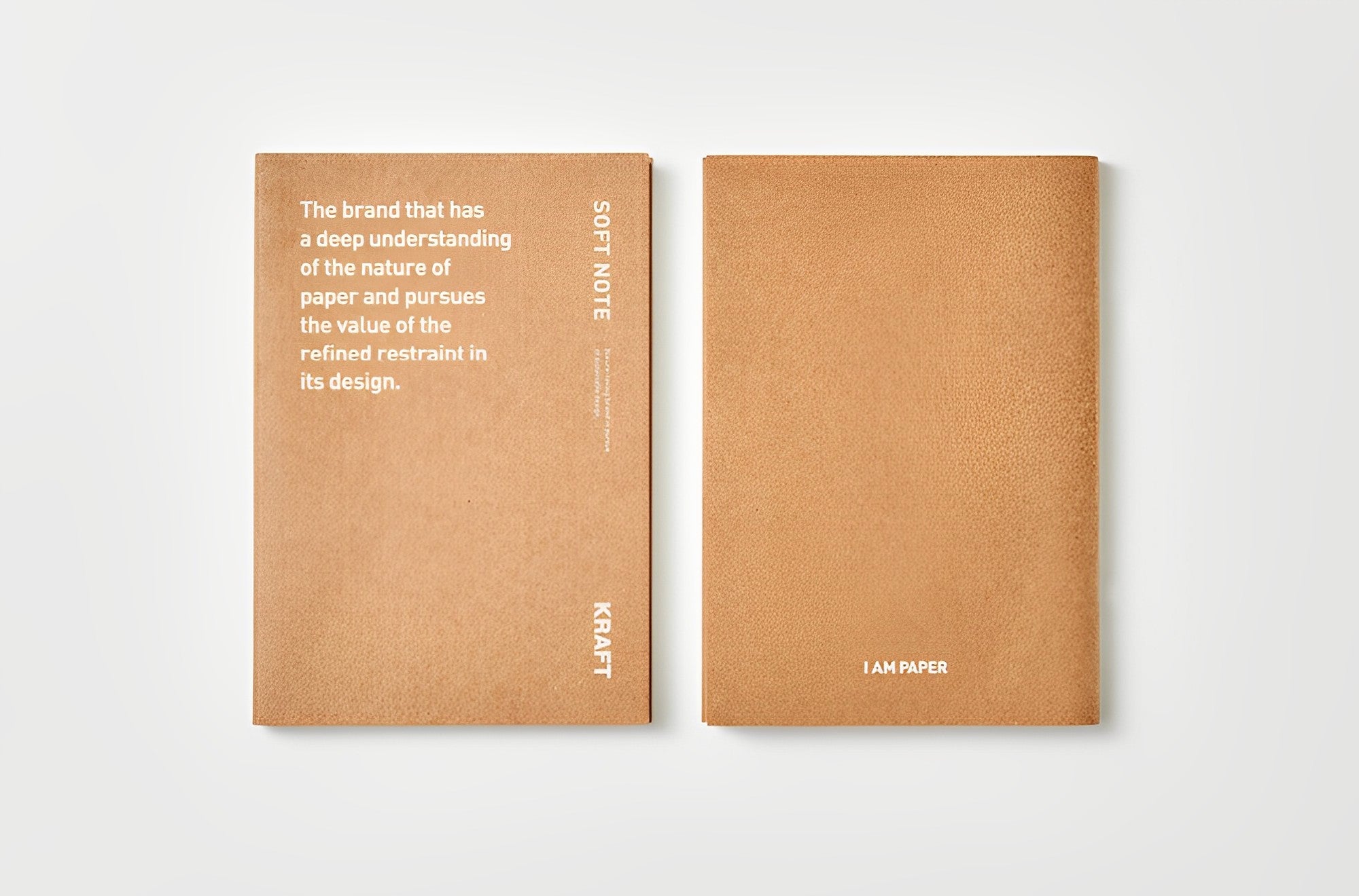 I AM PAPER Kraft Hardcover Notebook