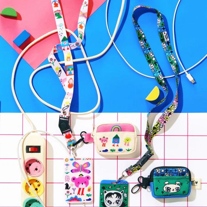 Screen and Green Airpods / Card Sleeve