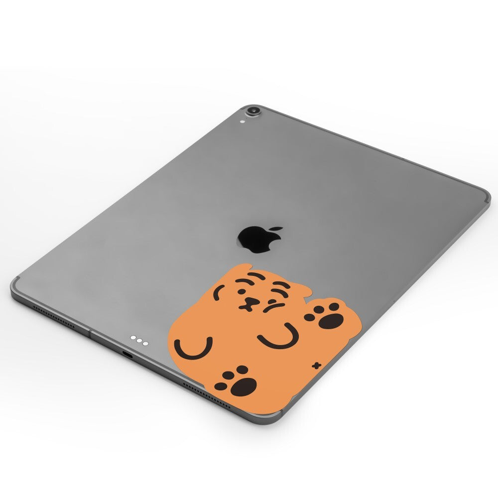 Square Tiger Big Removable Sticker