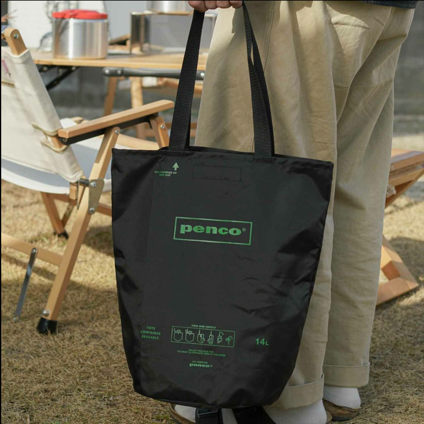 Bucket Tote Foldable Bag