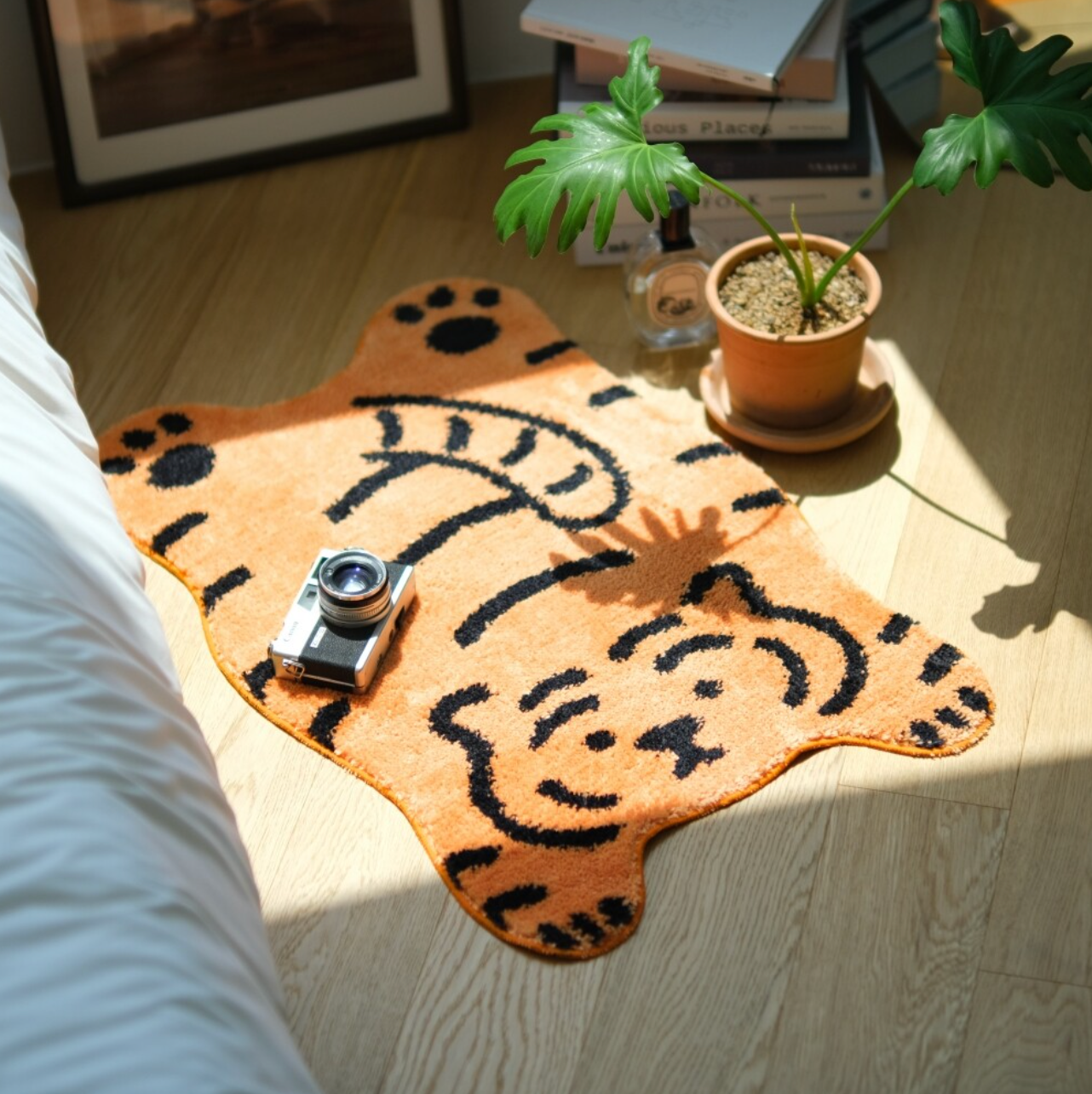 Plop Down Tiger Rug