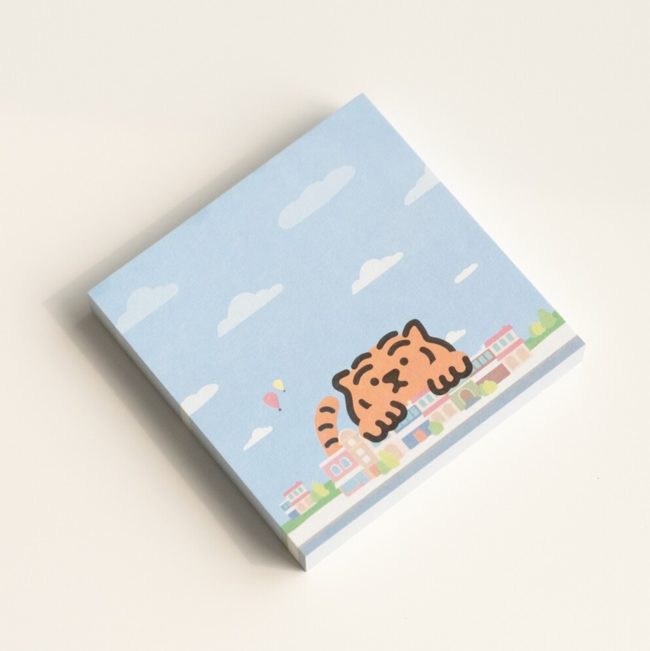 Tiger Village Sticky Memo Pad