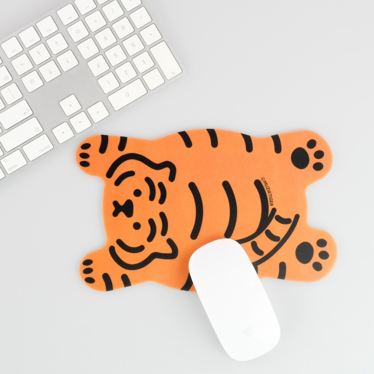 Plop Down Tiger Pvc Mouse Pad