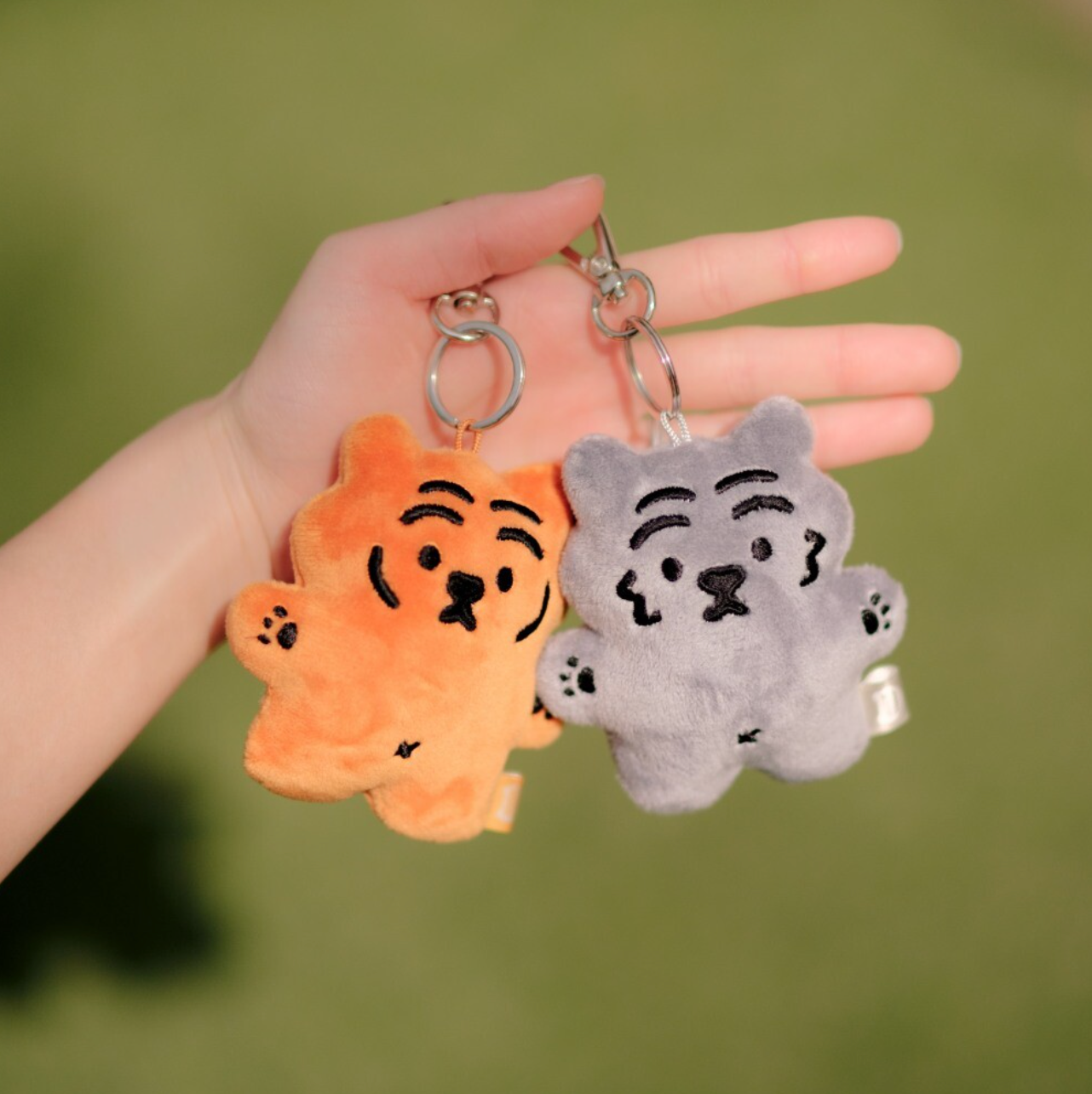 Flat Doll Keyring