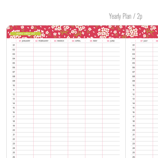 Flowery Journal Monthly