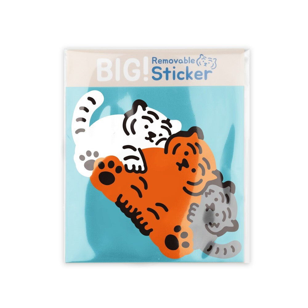 Triplets Tiger Big Removable Sticker