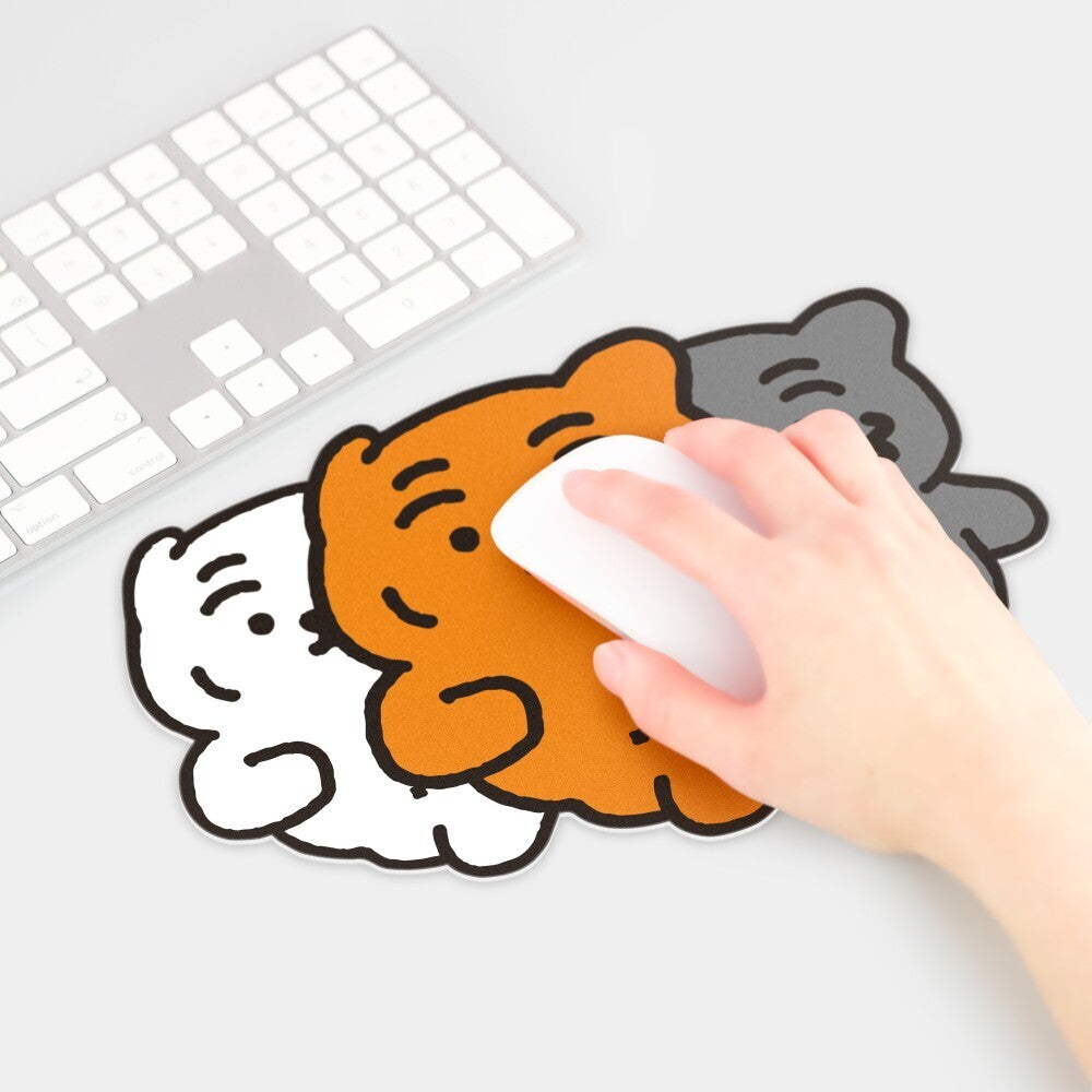 Udada Three Tigers PVC Mouse Pad