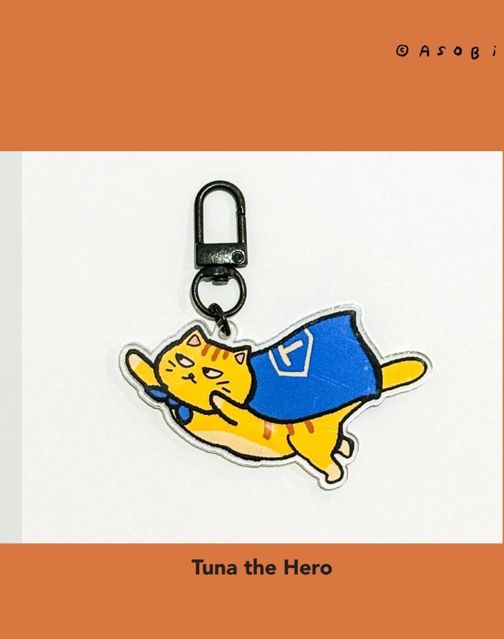 Acrylic Keyring Cat Series