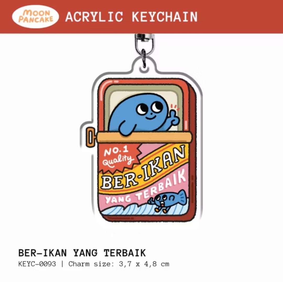 Moon Pancake Keychain