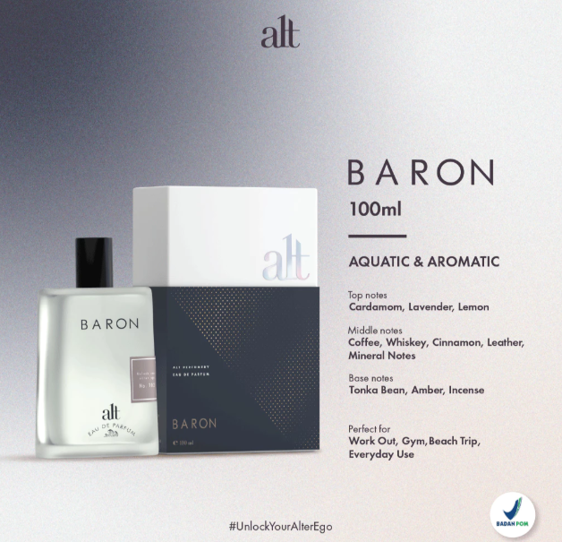 Alt Perfumery Baron 100ml Eau De Parfum