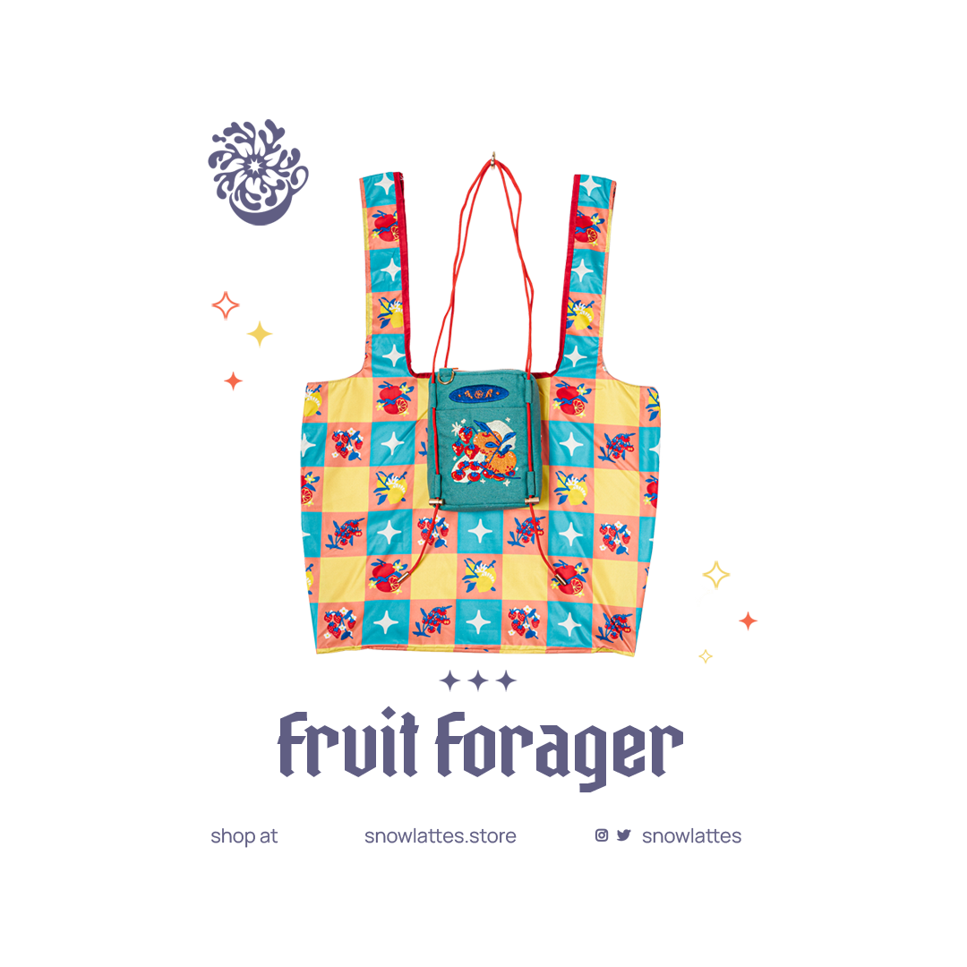 Forager Sling Bag with Foldable Shopping Bag