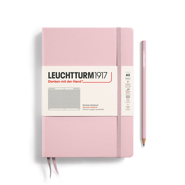 Notebook Medium (A5), Hardcover, 251 numbered pages SQUARED