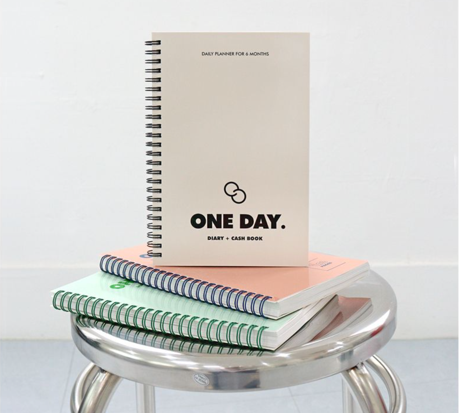 One Day Diary + Cash Book for 6 Months