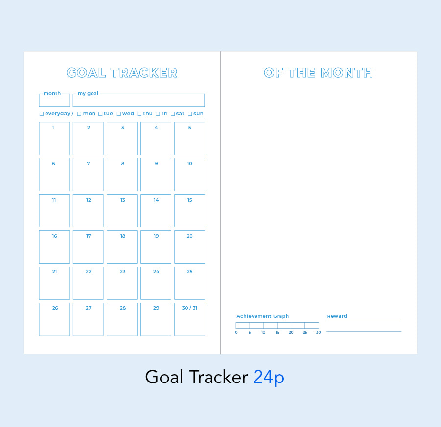 Goal Tracker Diary