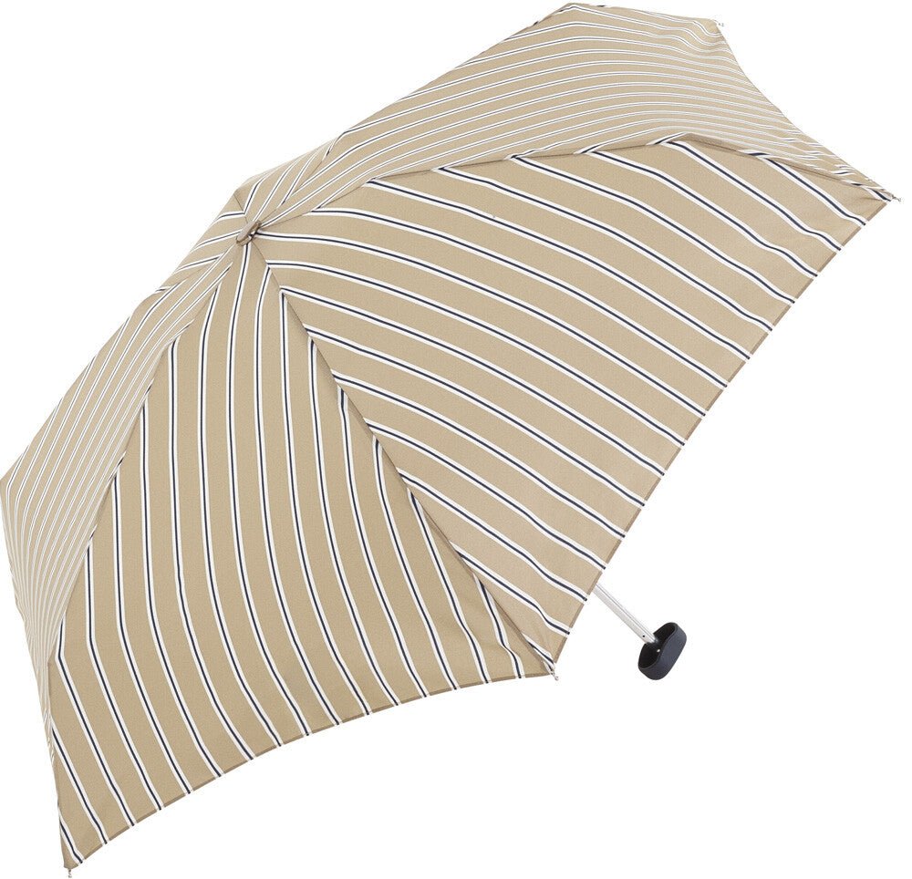 BECAUSE Mini Folding Umbrella in Ivy Stripes - Polly Indonesia