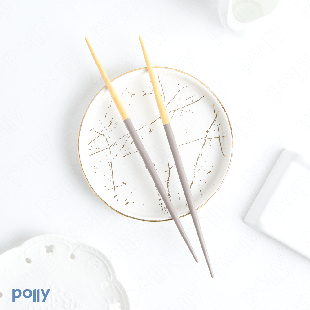 CLASEEK Natural Wood Chopstick - Polly Indonesia