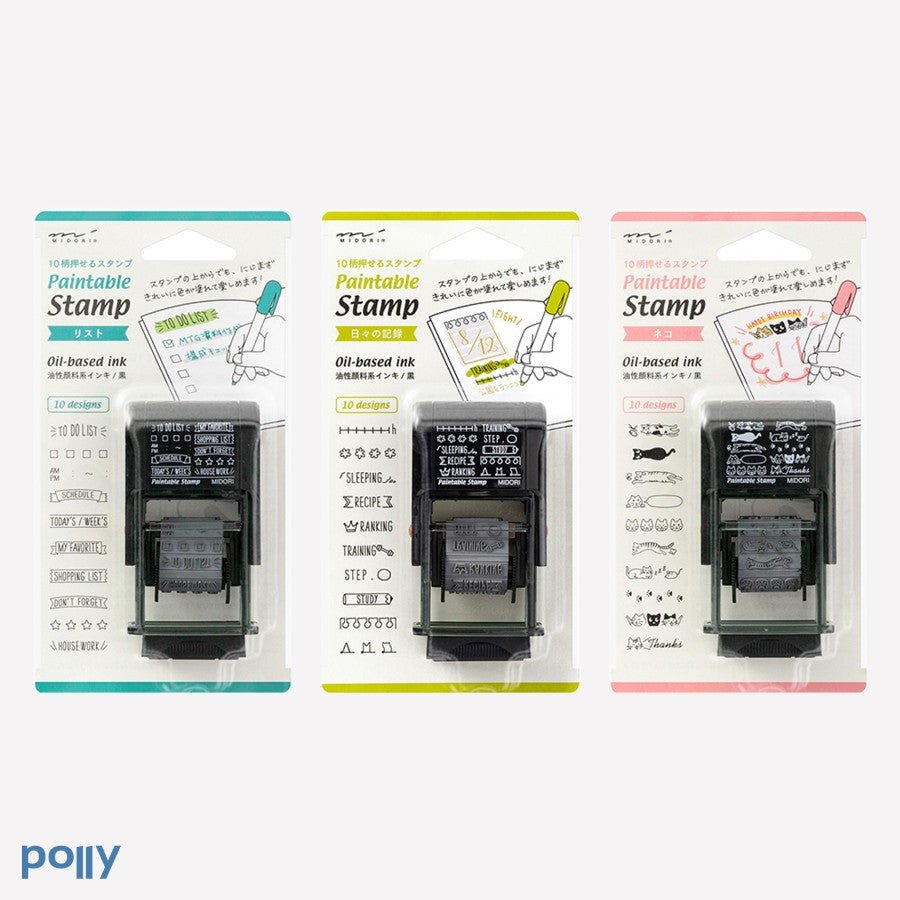 MIDORI Rotating Stamp - Polly Indonesia