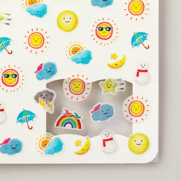 MIDORI Weather Sticker - Polly Indonesia