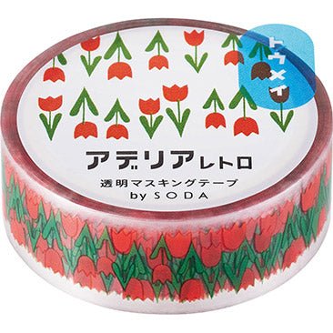 SODA Transparent Washi Tape 15 mm - Polly Indonesia