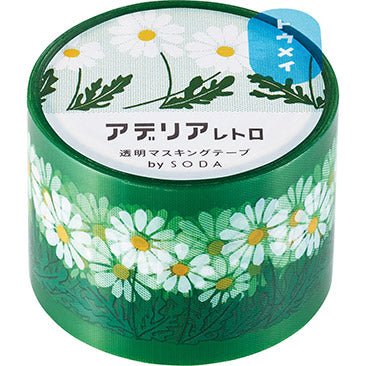 SODA Transparent Washi Tape 30 mm - Polly Indonesia